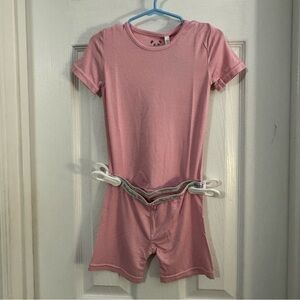 NWT Bellabu Bear Bamboo Tee and Biker Short